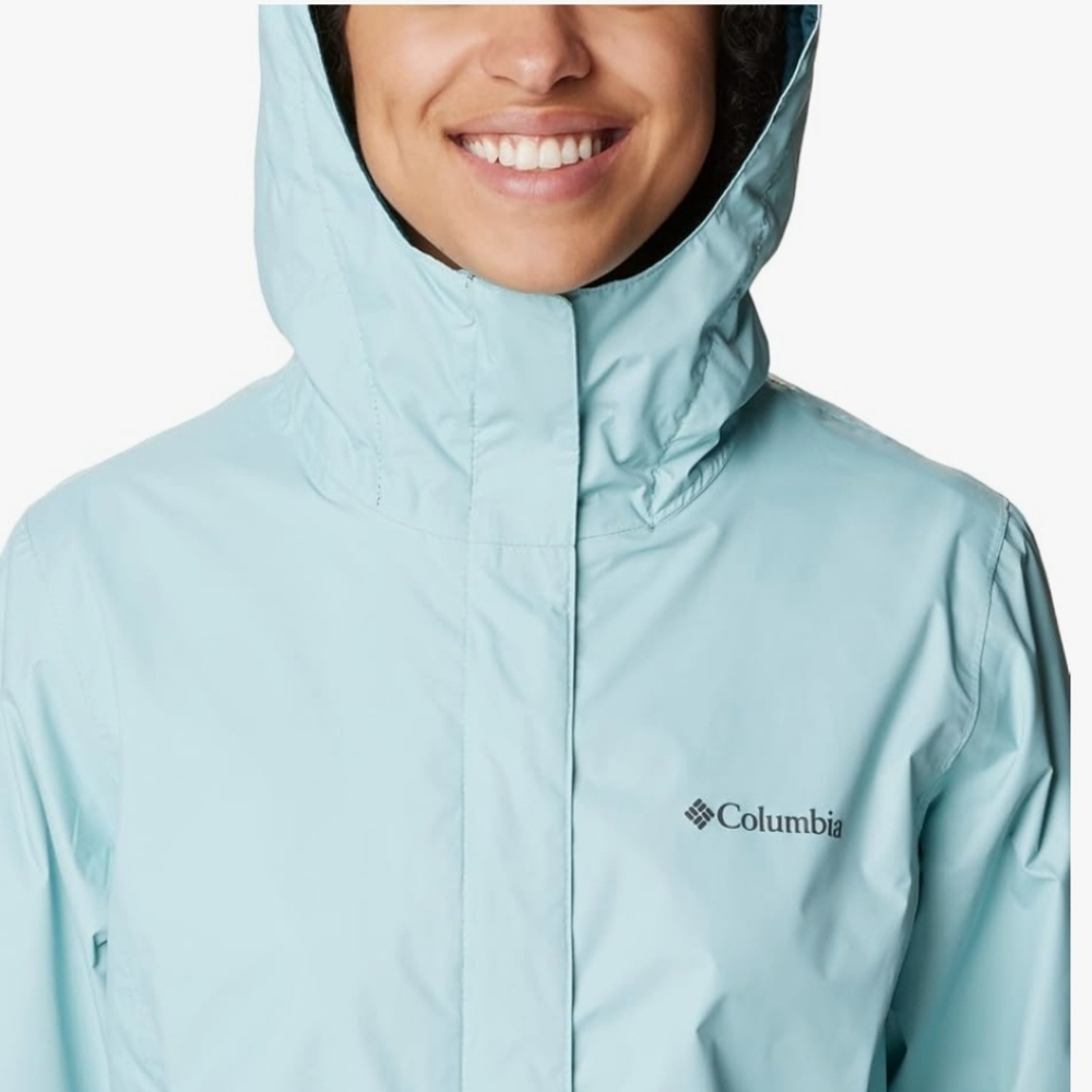 Discontinued Aqua Haze Columbia Women's Arcadia Ii Jacket L - Picture 6 of 10